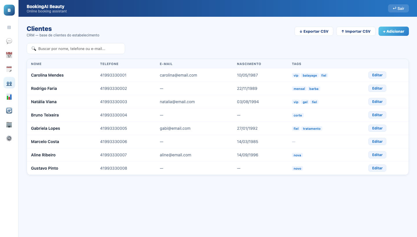 CRM de clientes